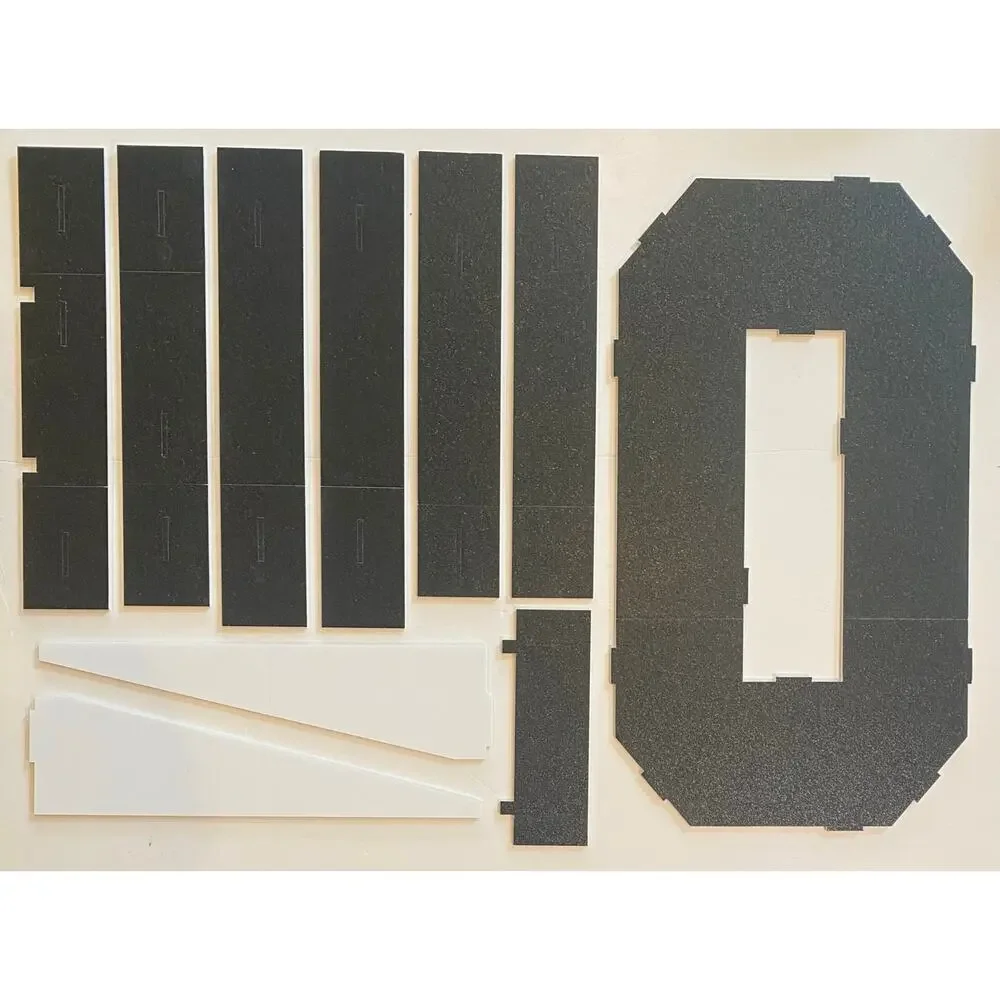 BOO Cardboard Letters for Halloween Party Decorations, Letter Box Decor New